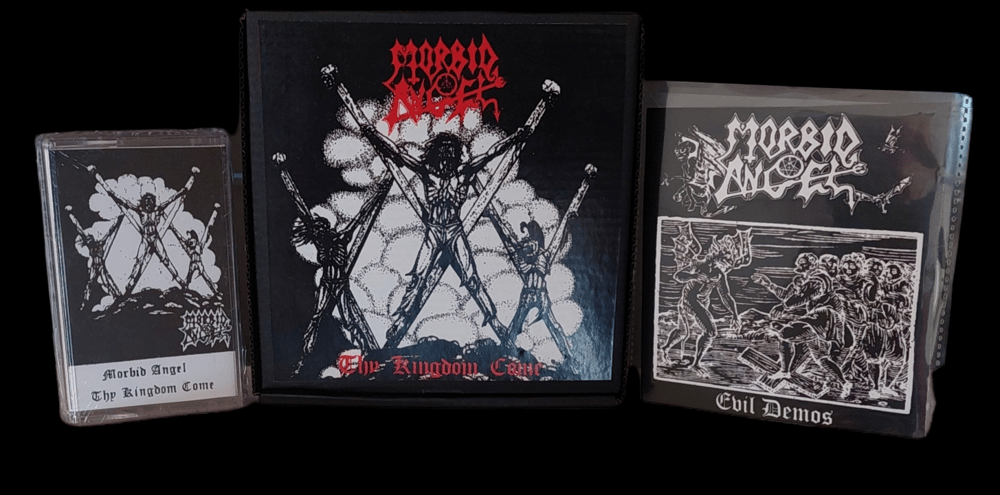 MORBID ANGEL - THY KINGDOM COME TAPE AND CD BOX SET