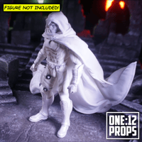 Image 4 of Custom Wired Cape for Mezco or Marvel Legends Moon Knight