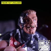 Image 4 of Custom Eddie Brock Venom Head for Marvel Legends Monster Venom