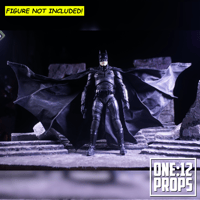 Image 4 of Custom Wired Cape for Mcfarlane The Batman