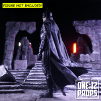 Image 2 of Custom Wired Cape for Mcfarlane The Batman