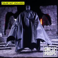 Image 3 of Custom Wired Cape for Mezco Tactical Justice League Batman
