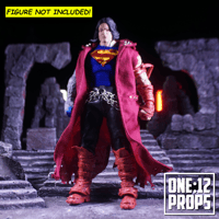 Image 1 of Custom Death Metal Suit for Mcfarlane Superman
