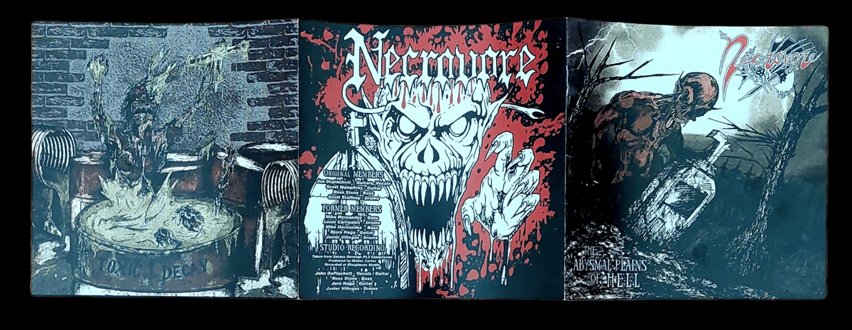 NECROVORE - THE ABYSMAL PLAINS OF HELL CD | Underground Force