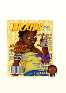 Image of Braids Art Print