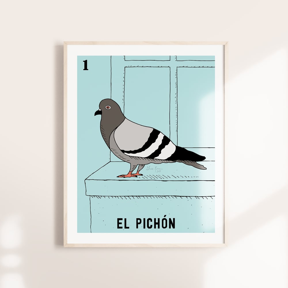 'El Pichón' Print