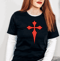 Image of Goth Cross Shirt