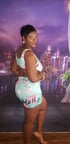 Confetti 1 Piece Swim Suit w/Cover Image 3