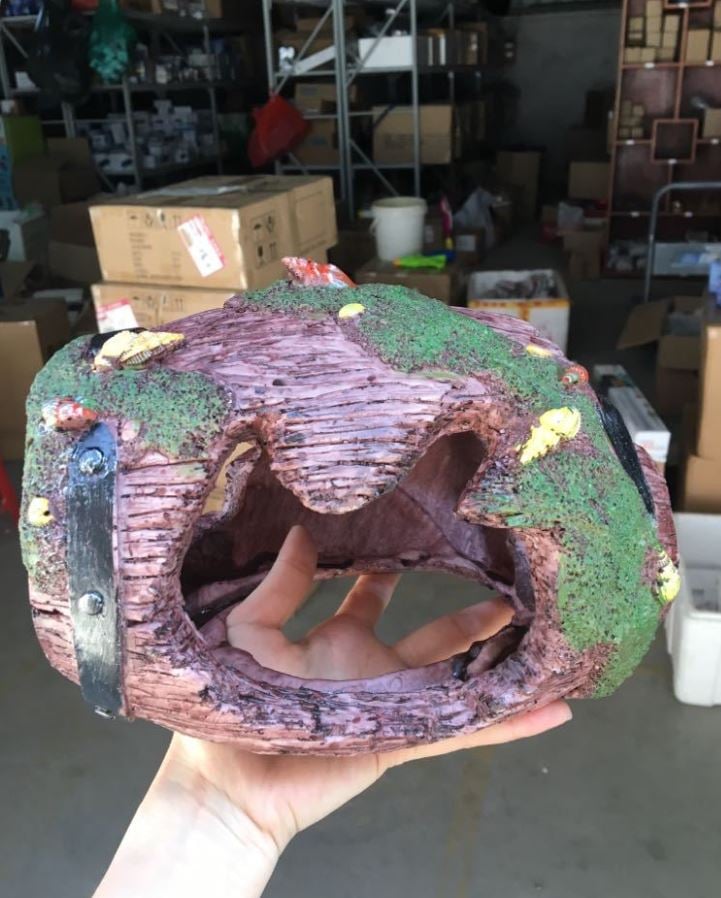 BIGSize Bucket Fish Tank Decoration Aquarium Decor AAPET