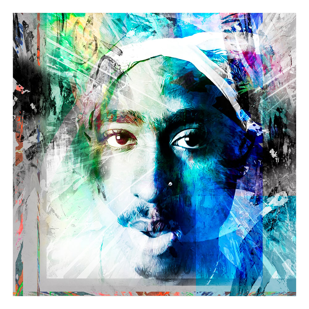 "Tupac" OPEN EDITION PRINT - FREE WORLDWIDE SHIPPING!!!