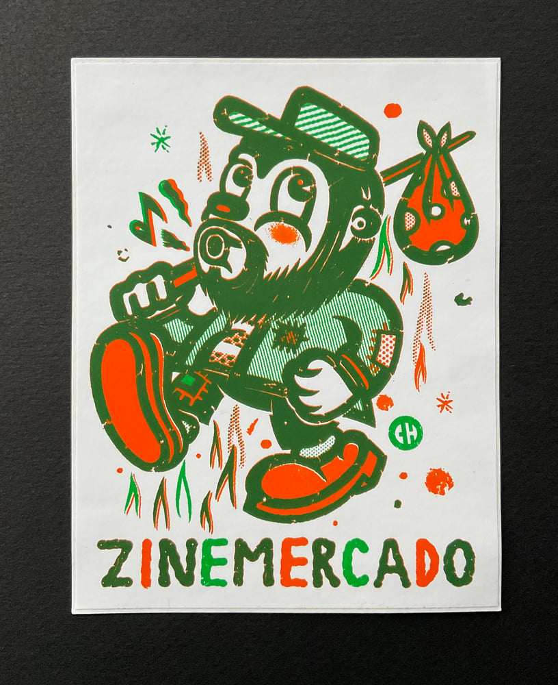 Image of ZINEmercado Zeb the Zine Hobo