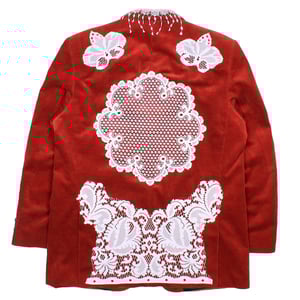 Image of MASSTAK - Metal Tribal Blazer (Red)