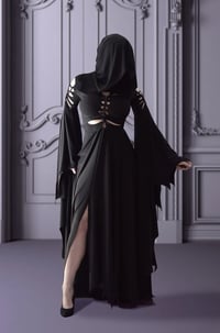 Image 2 of Morticia Dress six