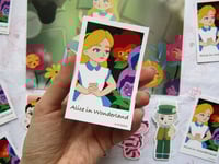 Image 5 of ALICE IN WONDERLAND BOOKMARKS + PRINT + POLAROID