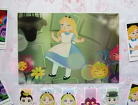 Image 4 of ALICE IN WONDERLAND BOOKMARKS + PRINT + POLAROID