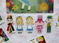 Image 3 of ALICE IN WONDERLAND BOOKMARKS + PRINT + POLAROID