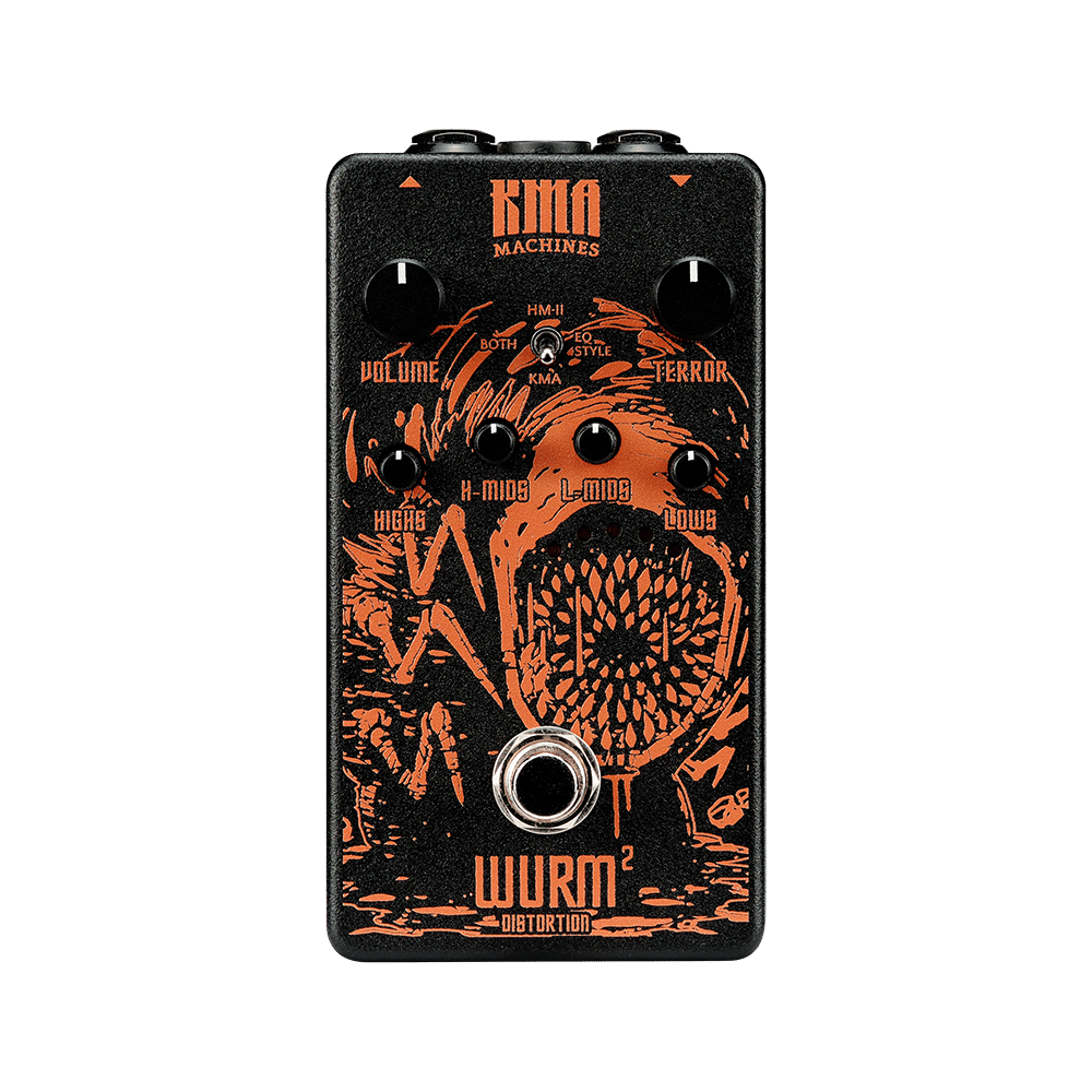 kma wurm metal distortion pedal