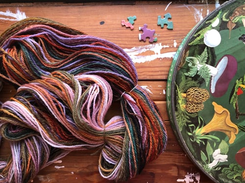 Image of "Enchilada Night" Rambouillet Spinning Fiber - 4 oz. - PRE-ORDER