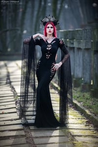 Image 2 of Morticia Dress Seven