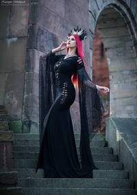 Image 3 of Morticia Dress Seven