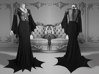 Image 1 of Morticia Dress Eight