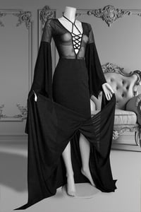 Image 2 of Morticia Dress Eight