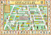 Image of The Gentle Author's Tour Of Spitalfields Map