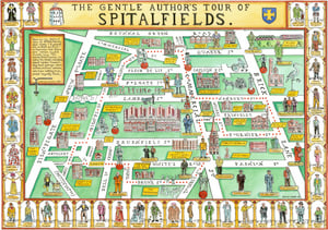 Image of The Gentle Author's Tour Of Spitalfields Map
