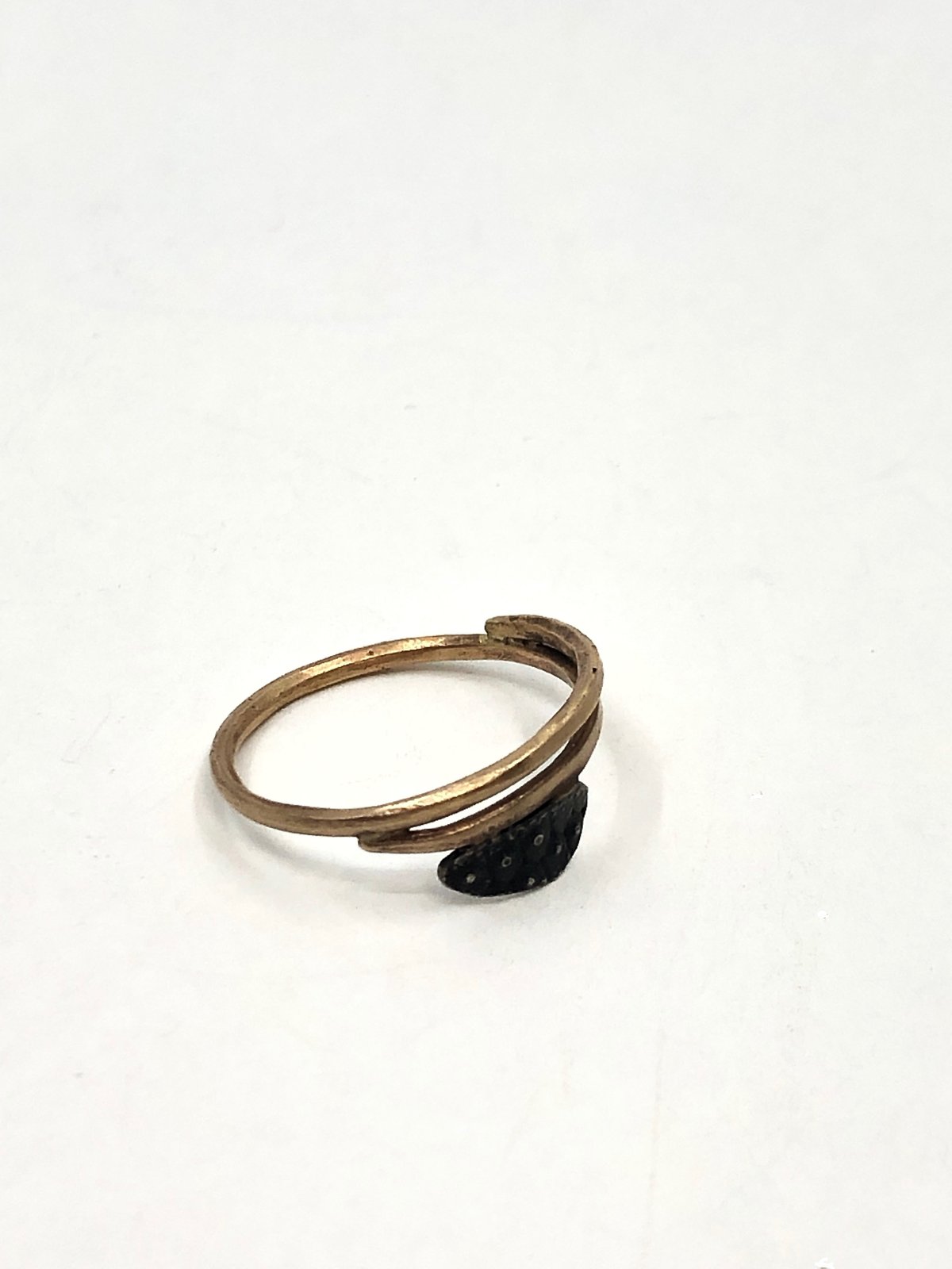 Gold And Silver Ring by Peg Fetter