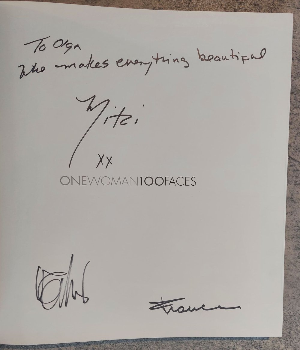 One Woman 100 Faces, by Francesca Tolot - SIGNED x3