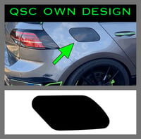 Image 1 of X1 Vw Golf Mk7/7.5 Fuel door Overlay sticker decal 