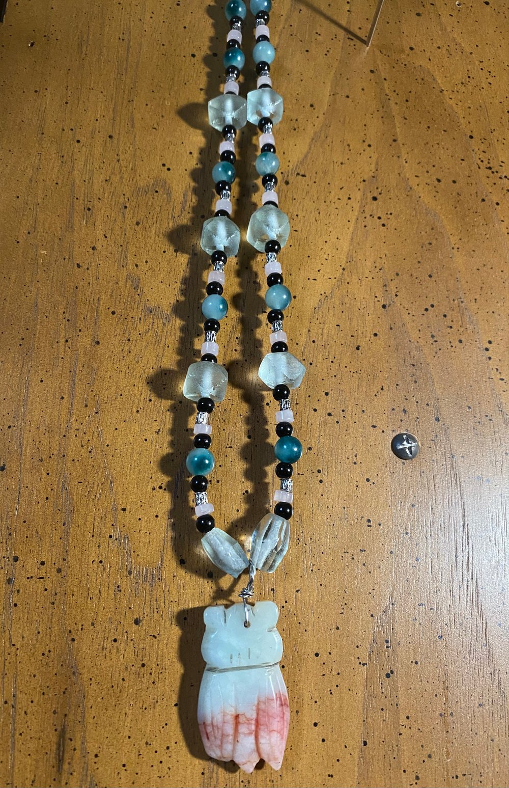 Stone Owl Necklace