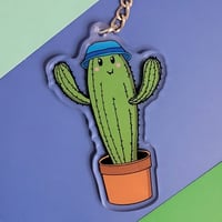 Image 1 of Buddy Saguaro Acrylic Keychain