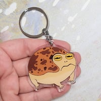 Image 1 of Angry Froggo Acrylic Keychain