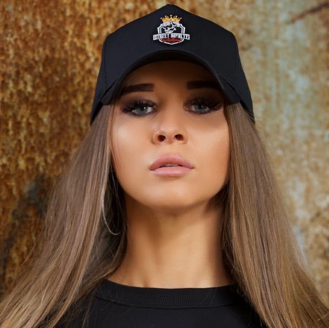 Street Royalty Black Snap Back