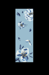 Blue Flower Bookmark