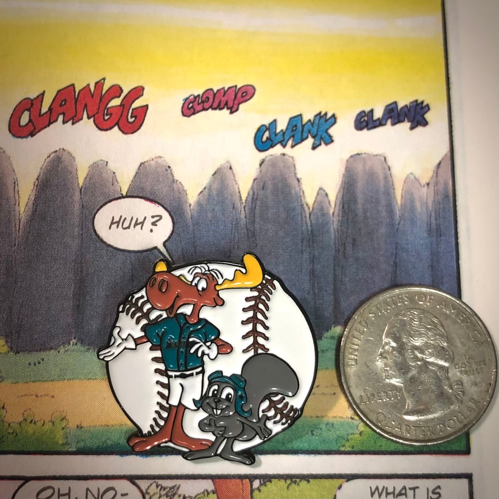 Rocky & Moose pin [MP3]