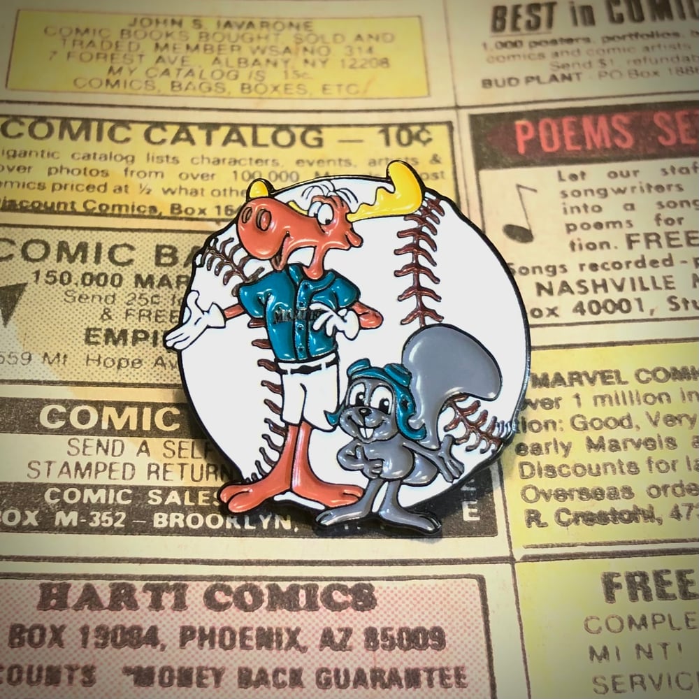 Rocky & Moose pin [MP3]