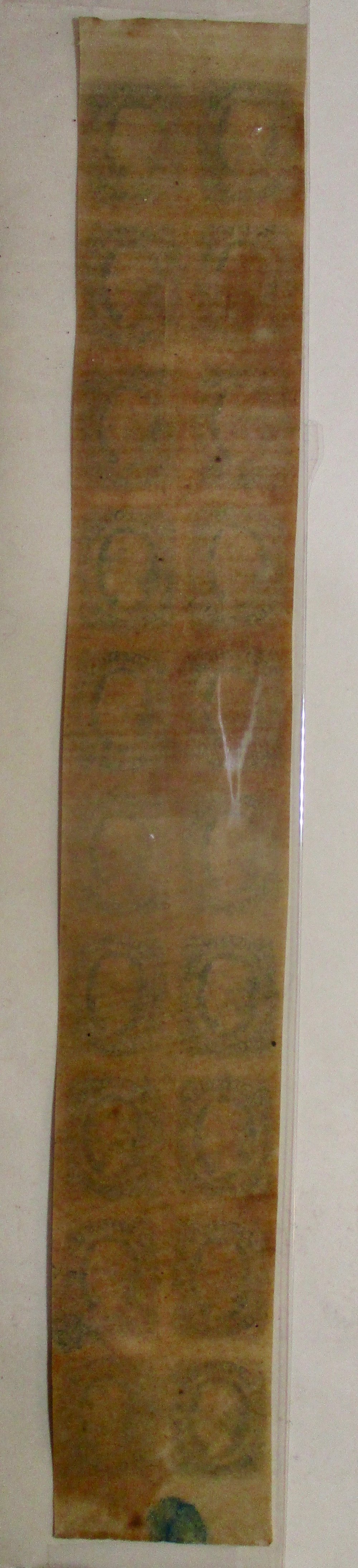 MARKDOWN EXTREMELY RARE CONFEDERATE STAMP STRIP 20 UNTIL DEC 15