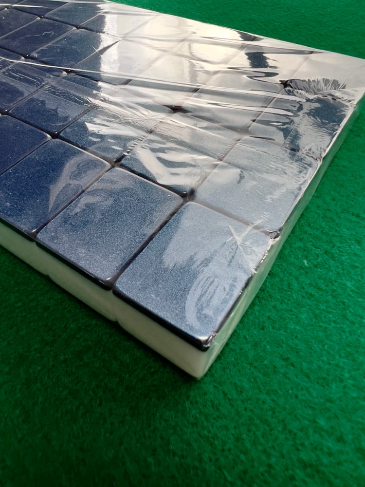 Image of A1 Metallic Dark Blue Mahjong Set