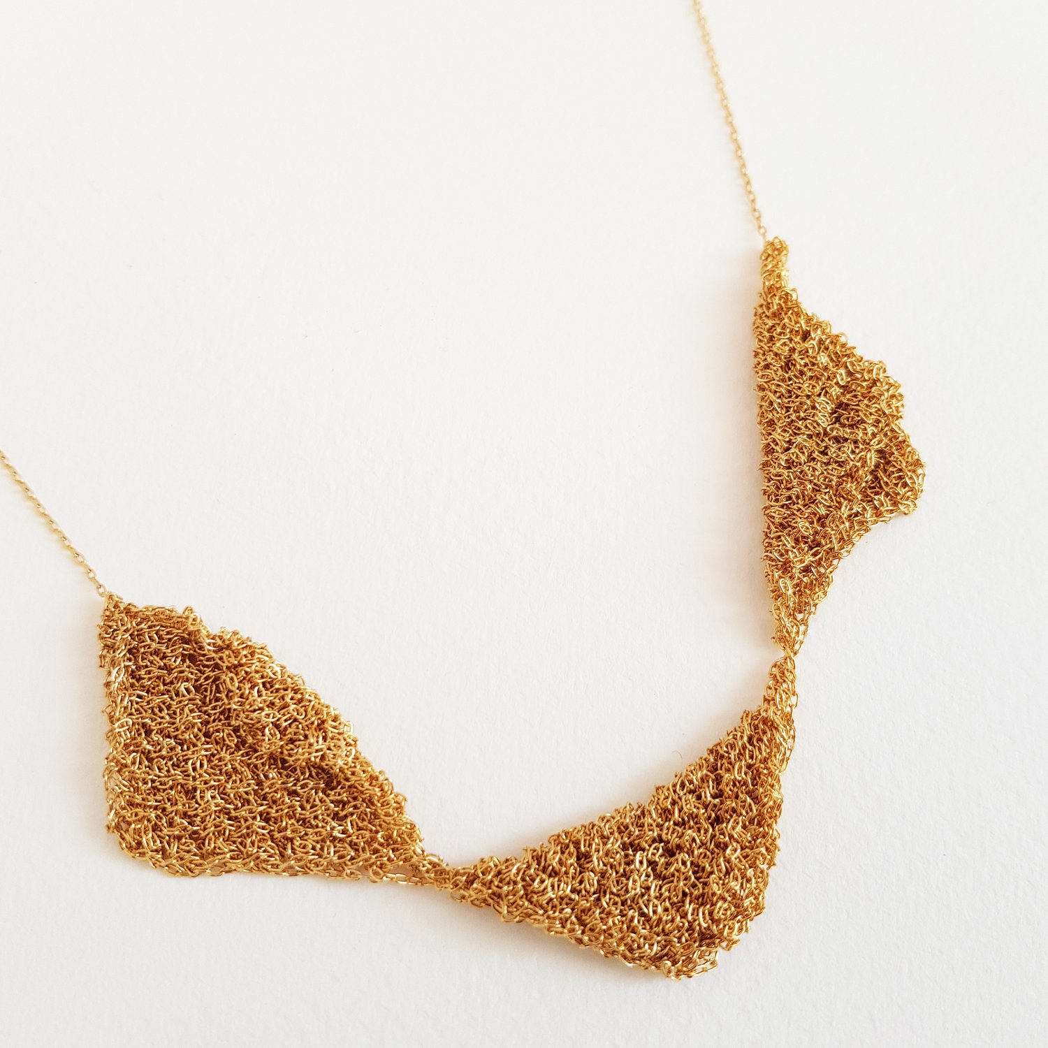 Image of FLUID SQUARES necklace