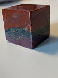 Image 1 of Ocean Jasper Cube