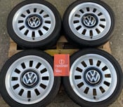 Image of Genuine Volkswagen up! Ronal 16" 4x100 Alloy Wheels USED