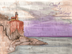 Image of Coast of Maine - Desktop Wallpaper
