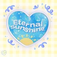Image 1 of Eternal Sunshine Heart Phone Grip 