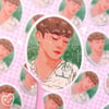 Chen April, And A Flower Vinyl Sticker 
