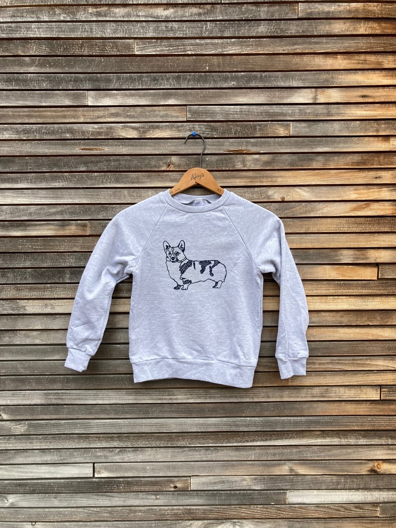 Image of FINAL SALE Kids Corgi Sweatshirt