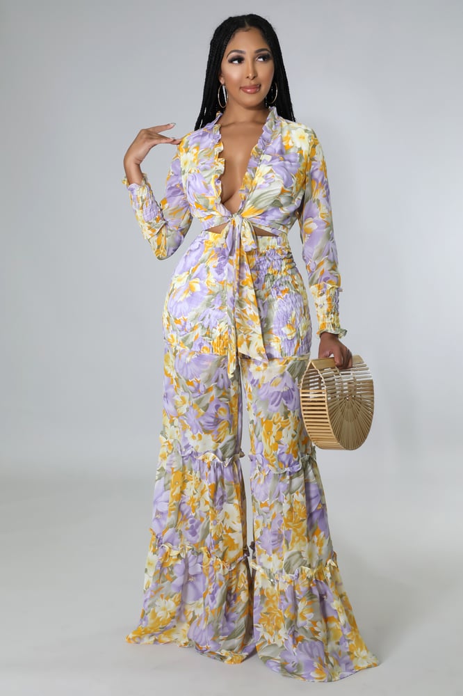 Image of Adrienne Pant Set