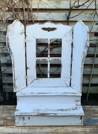 Image 1 of Wooden steps +window  PRE-ORDER *white