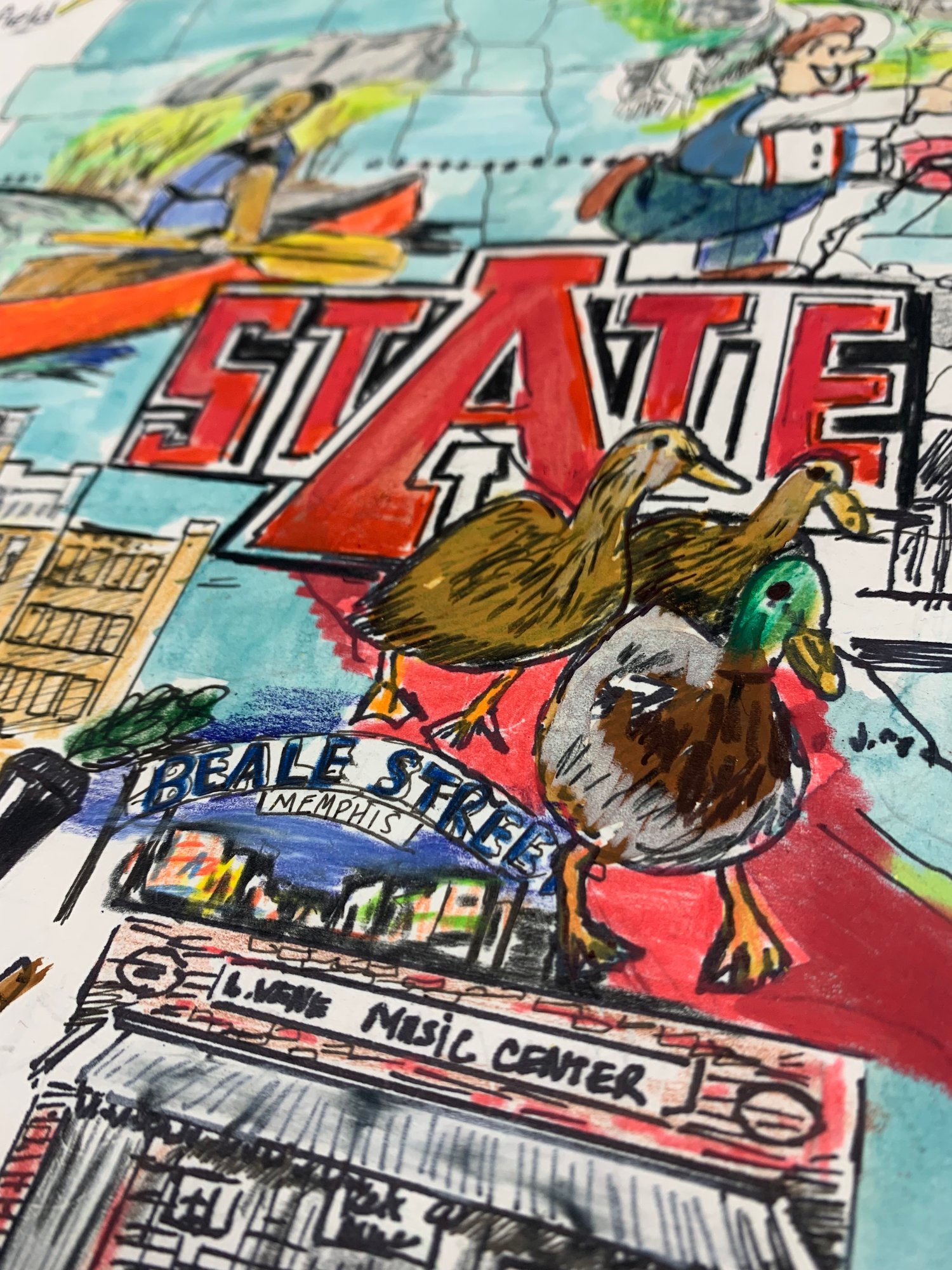 Image of Limited Edition Delta Regional Authority 20 year poster